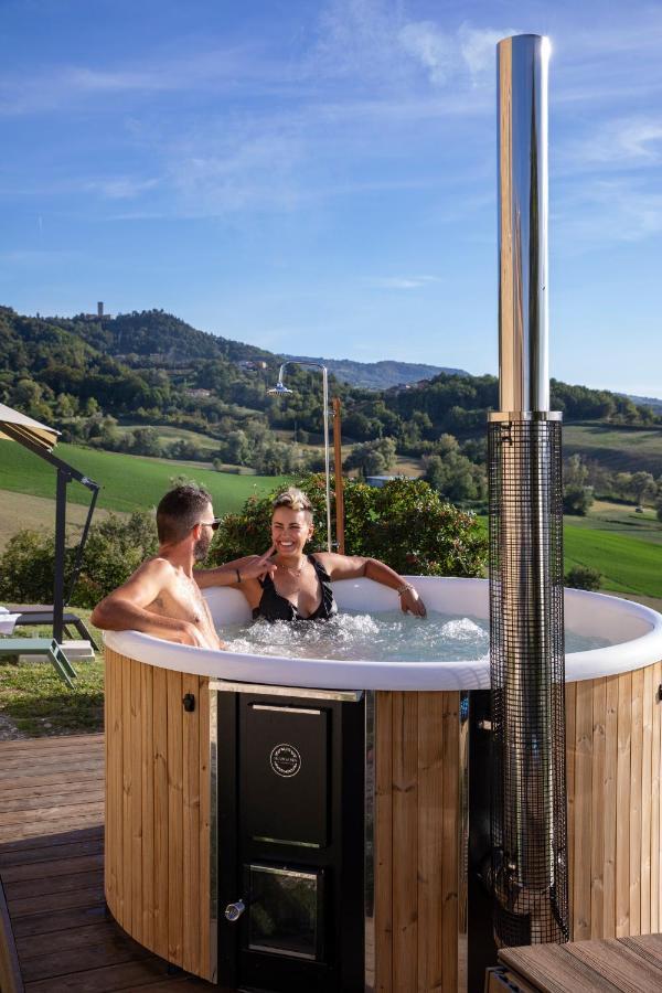 Palazzo Serre - Natura & Piscina 산레오 외부 사진